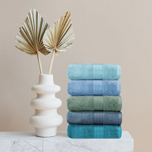 Nova home pretty collection towel, cotton, mint color, 100*150 cm