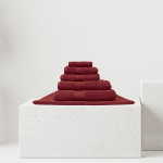 Nova home pretty collection towel, cotton, burgundy color, 50*100 cm