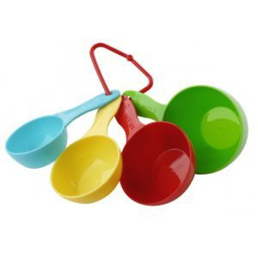 Fackelmann Measuring Cups 4 Pieces, Plastic