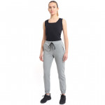 RB Women's Jogger Sweatpants, Small Size, Light Grey Color