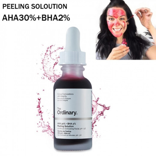 The Ordinary AHA 30% + BHA 2% Exfoliating Solution, 30 Ml