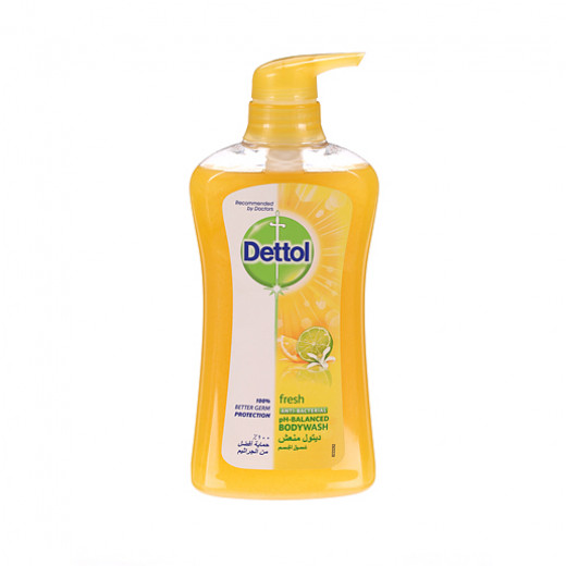 Dettol Fresh Showergel And Bodywash Citrus And Orange Blossom Fragrance, 500ml