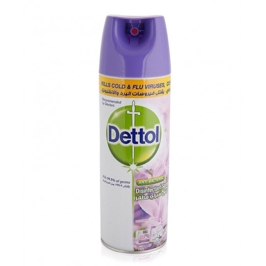 Dettol Anti-Bacterial Air Disinfectant Spray Lavender, 450 Ml