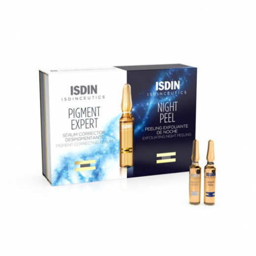 Isdin Pack Pigment Expert & Night Peel, 20 Ampules, 2ml