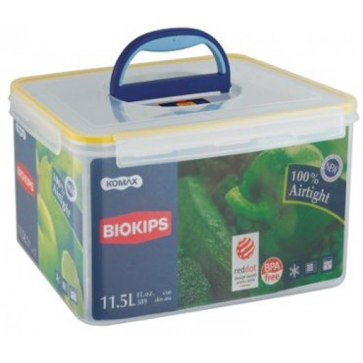 Komax Biokips Food Container Rectangle With Handle, 11.5 L