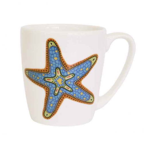 Churchill Paradise Fish Acorn Mug Starfish, 300 ml