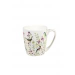 Churchill Aquarelle Acorn Mug Bird Watch Pink, 300 ml