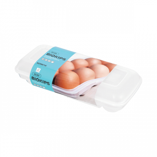 Komax Biokips Dedicated Storage Egg Keeper, Holds 10 Eggs