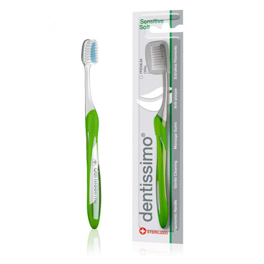 Dentissimo Sensitive Soft Toothbrush, Assorted Color