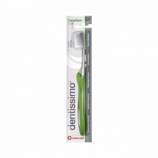 Dentissimo Sensitive Soft Toothbrush, Assorted Color