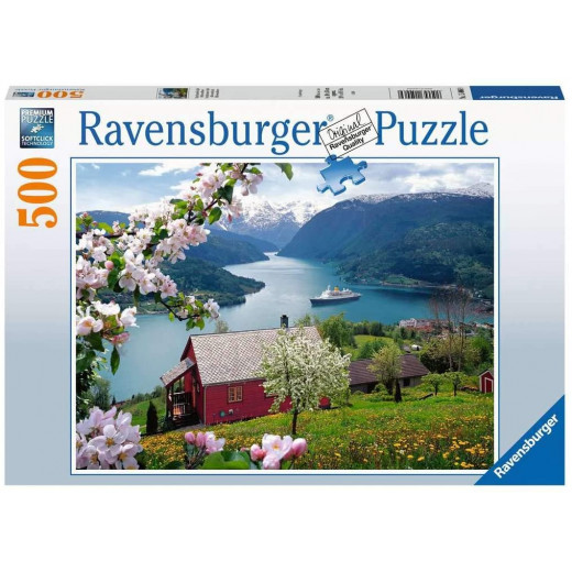 Ravensburger Puzzle Scandinavian Piece, 500 Pieces