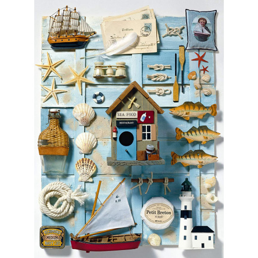 Ravensburger Puzzle Sea Taste, 500 Pieces