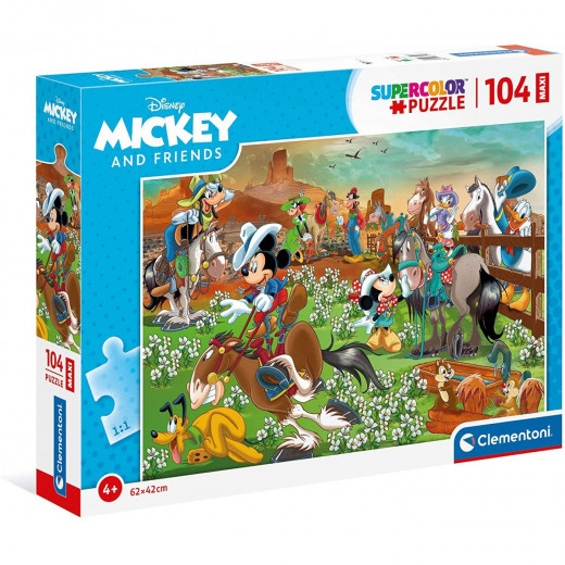 Clementoni Puzzle 104 Pieces,  Mickey And Friends