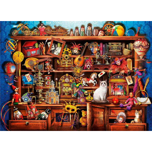 Clementoni Jigsaw Puzzle, Ye Olde Shoppe Design, 1000 Pieces