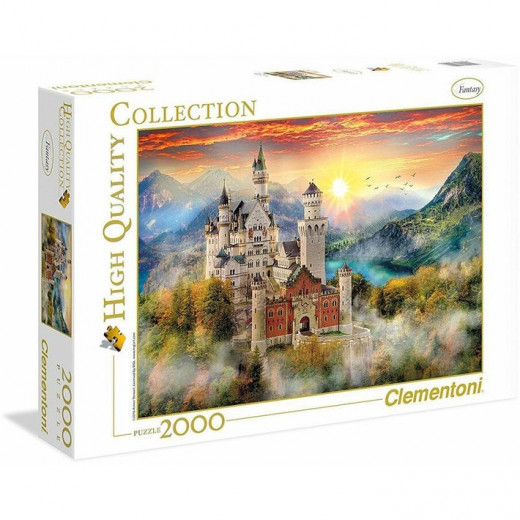لعبة الأحجية مجموعة عالية الجودة , قلعة نويشفانشتاين 2000 قطعة من كليمنتوني