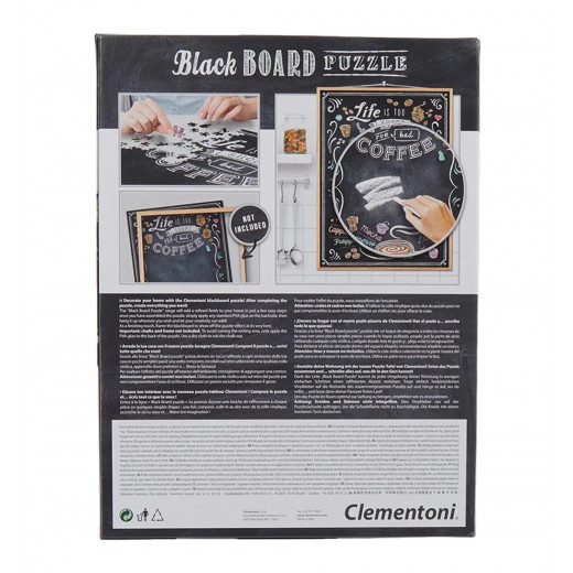 Clementoni Blackboard Jigsaw Puzzle, 1000 Pieces