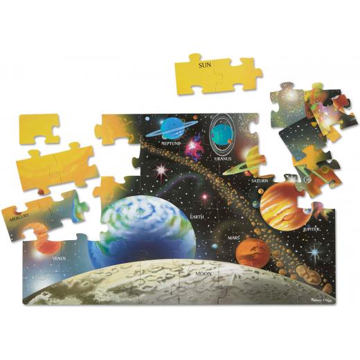 Melissa & Doug Solar System Floor Puzzle, 48 Pieces