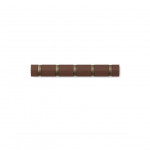 Umbra Flip Hooks Wall Rail, Walnut Color