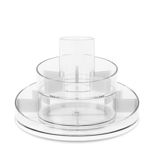 Umbra Cascada Cosmetic Organizer, Clear Color