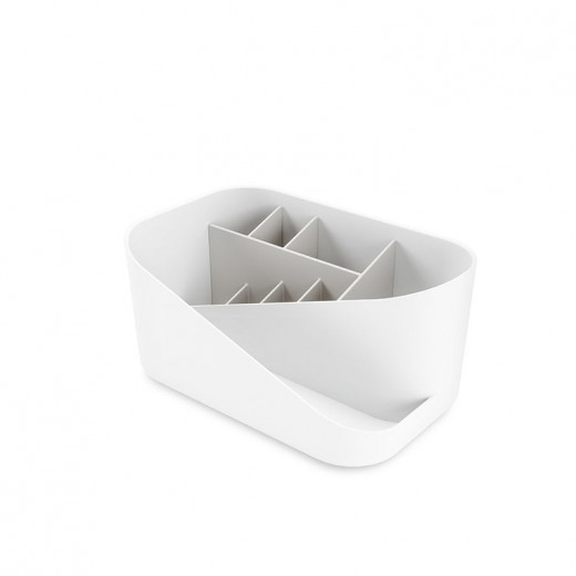 Umbra glam cosmetic organizer, white color