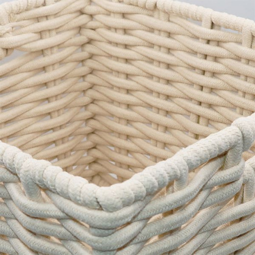 Weva taylor cotton storage basket , beige