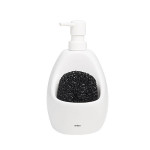 Umbra soap dispenser with sponge, white color