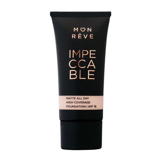 Mon Reve Impeccable Foundation, Number 101, 30 Ml