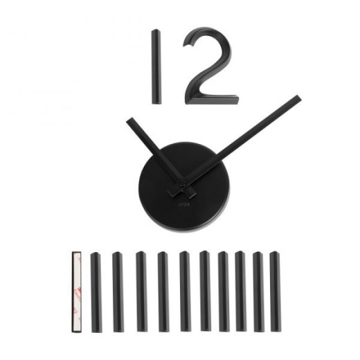 Umbra Blink Wall Clock, Black Color