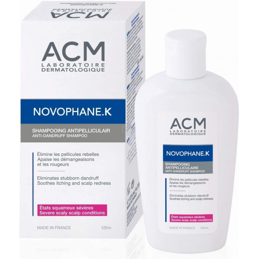 Acm Novophane K Shampoo, 125 Ml