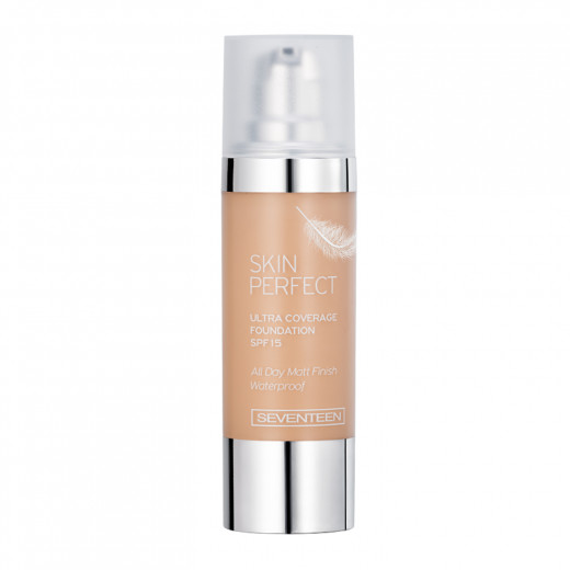 Seventeen Skin Perfect Ultra Coverage Waterproof Foundation, Shade Number 03, 30 Ml