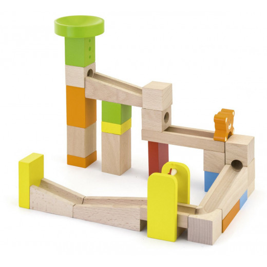 Viga Marble Run, 49 Pieces