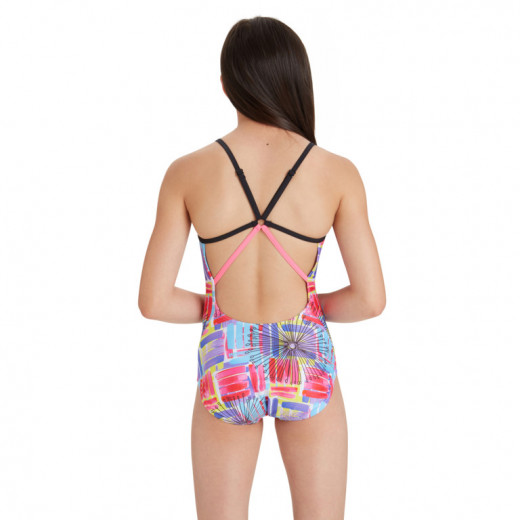 Zoggs Star Back  Girls Swimwear, One Piece