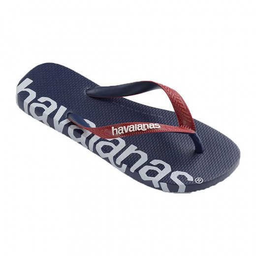 Havaianas Top Logo Mania Hightech Flip Flop, Navy Blue Color, Size 39/40