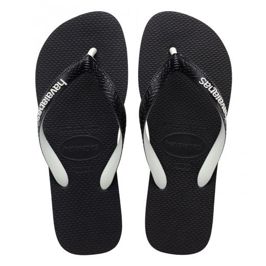 Havaianas Top Mix Flip Flop, Black Color, Size 41/42