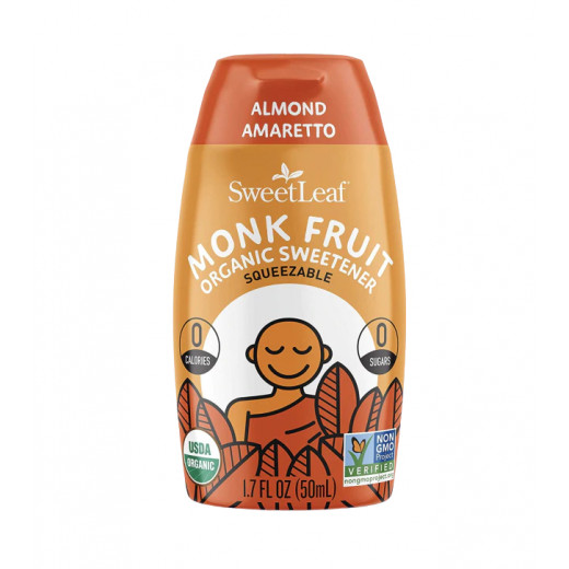 Sweetleaf Organic Monk Sweetener Almond Amaretto, 50 Ml