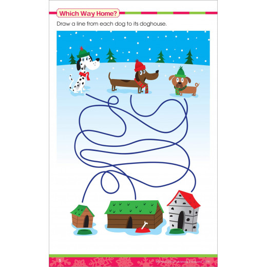 School Zone Jolly Mazes Tablet Workbook