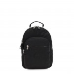 Kipling Seoul Backpack With Tablet Compartment Black Noir, Small Size