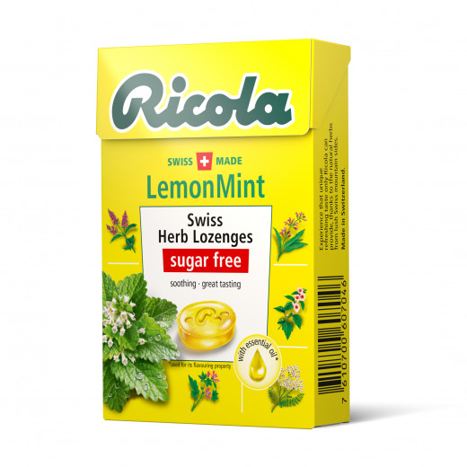 قطرات أعشاب الخالية من السكر بنكهة ليمون نعناع, 45 جرام من ريكولا
