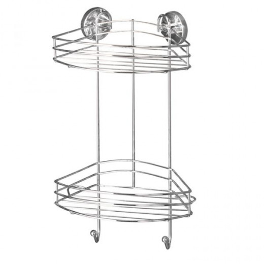 Wenko Milazzo Vacuum-Loc Rack, 2-Tier, Large