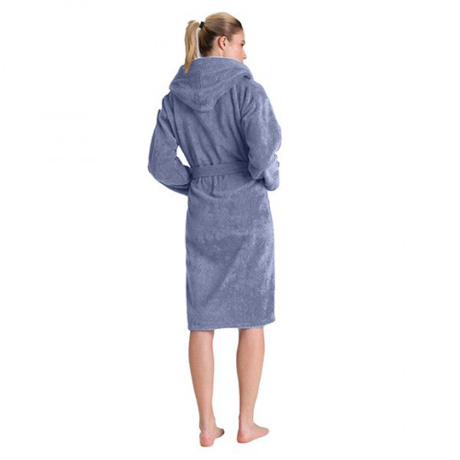 Cannon Plain Bathrobe, Cotton, Sapphire Color