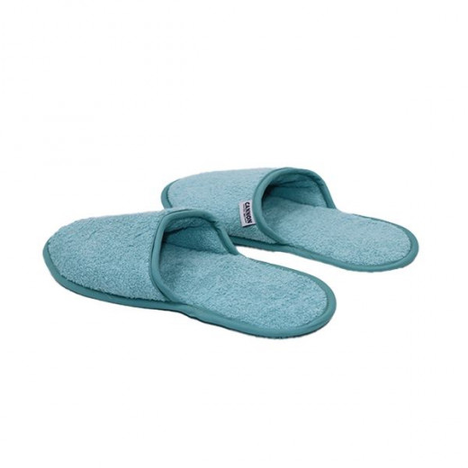 Cannon Bath Slippers, Sea Glass Color