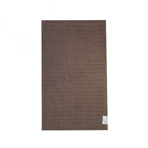 Nova Home Blocks Outdoor Mat, Brown Color, 90*150 Cm