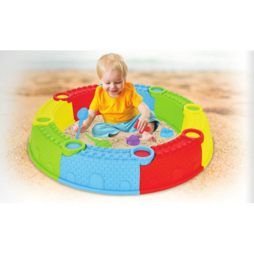 Pilsan Sandcastle Mold, Beach Toys, 88x88x15 Cm