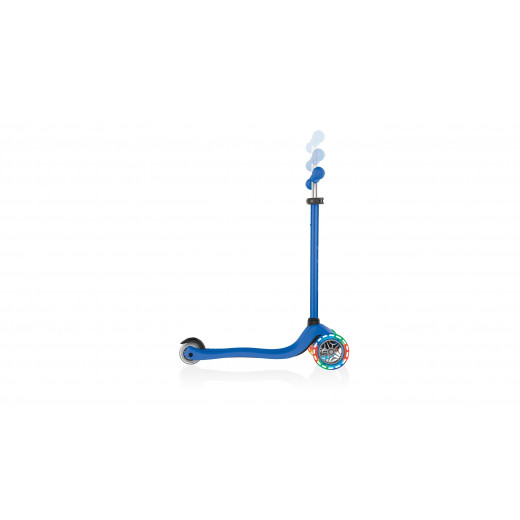 Globber Foldable Lights Scooter, Blue Color