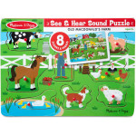 Melissa and Doug Old MacDonald's Farm Sound Puzzle