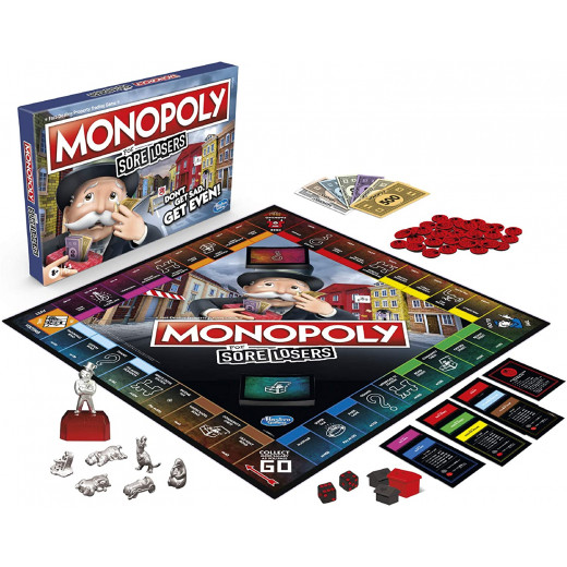 Hasbro Monopoly For Sore Losers