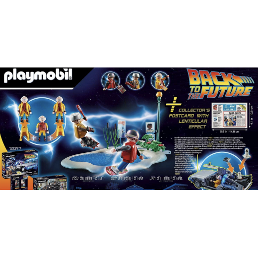 Playmobil Back to the Future Part Ii Hoverboard Chase