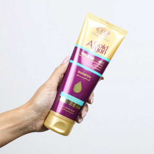 Eva Gold Argan Hair Shampoo, 230 Ml