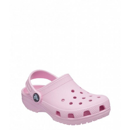 Crocs Classic Kids Clog, Pink, Size 29-30