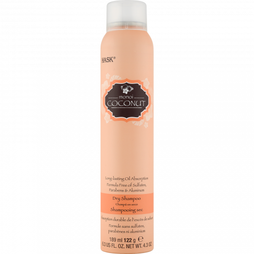 Hask Monoi Coconut Dry Shampoo, 184 gr